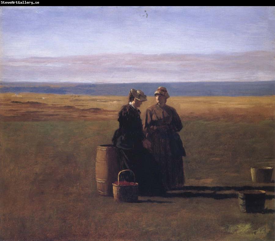 Eastman Johnson The Converstaion